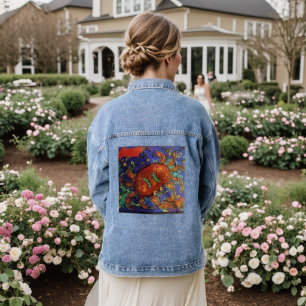 Mürrische Jeansjacke