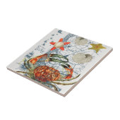 mürrische Karte Starfish Fliese (Seite)