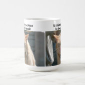 Mürrische Katze, 30 Jahre, zum dieses zu schauen Kaffeetasse (Mittel)