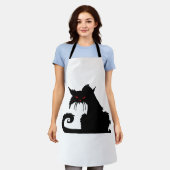Mürrische Katze    Schürze (Getragen)