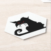 Mürrische Katze    Untersetzer (angewinkelt)