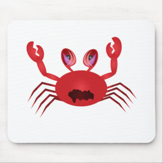 Mürrische Krabbe Mousepad
