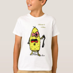Mürrische Mais-Kinder Basic T-Shirt