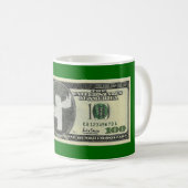 Mürrische Moosie $100 Rechnung Tasse (VorderseiteRechts)