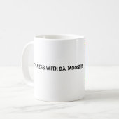 Mürrische Moosie Tasse (Vorderseite Links)