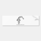 Mürrische Rippe Autoaufkleber (Vorne)