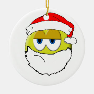 Mürrische Sankt Keramikornament