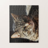 Mürrische Tabby-Katze Puzzle (Vertikal)