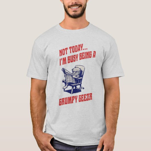 Mürrischer alter Knacker T-Shirt (Vorderseite)