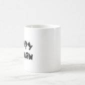 mürrischer alter Mann Kaffeetasse (Mittel)