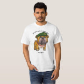 Mürrischer alter Veteran der 29 Commando Royal Art T-Shirt (Vorne ganz)