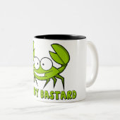 Mürrischer bastard zweifarbige tasse (VorderseiteRechts)