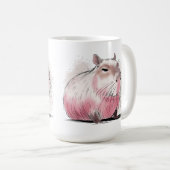 Mürrischer Capybara Kaffeetasse (VorderseiteRechts)