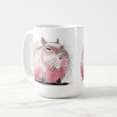 Mürrischer Capybara Kaffeetasse (Vorderseite Links)