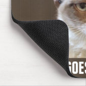 Mürrischer Cat™ Entwurf Ihr eigenes Mousepad (Ecke)
