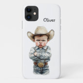 Mürrischer Cowboy Case-Mate iPhone Hülle (Rückseite)
