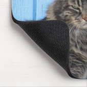 Mürrischer Engel mit anonymem Zitat Mousepad (Ecke)