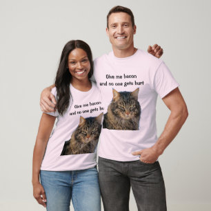 Mürrischer Engel will deinen Speck T-Shirt