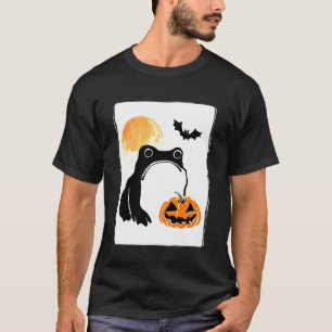 Mürrischer Frosch Japanische Kunst Männer Frauen K T-Shirt