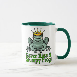 Mürrischer Frosch Tasse