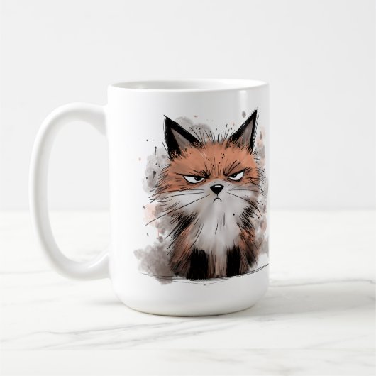 Mürrischer Fuchs Kaffeetasse (Links)