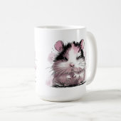Mürrischer Hamster Kaffeetasse (VorderseiteRechts)