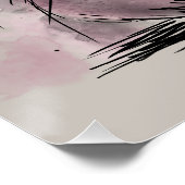 Mürrischer Hamster Poster (Ecke)
