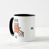 Mürrischer Humor-Tasse mit Krebs Tasse (Vorderseite Links)