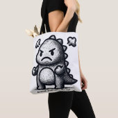 Mürrischer kleiner Dino Tasche (Von Nahem)