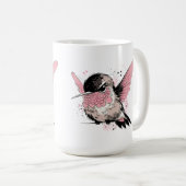 Mürrischer Kolibri Kaffeetasse (VorderseiteRechts)