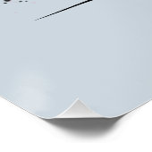 Mürrischer Kolibri Poster (Ecke)