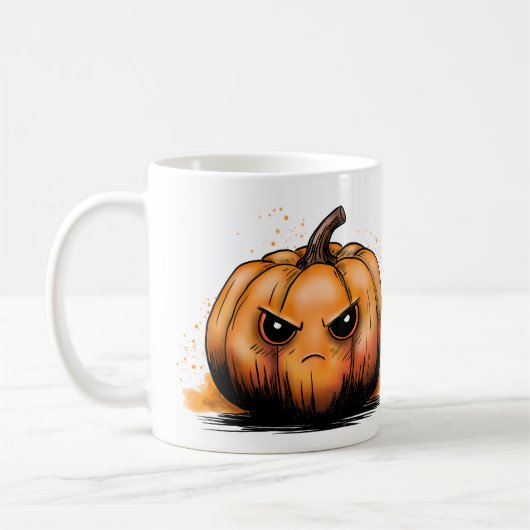 Mürrischer Kürbis Kaffeetasse (Links)