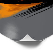 Mürrischer Kürbis Poster (Ecke)