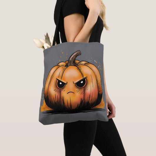 Mürrischer Kürbis Tasche (Von Nahem)