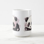 Mürrischer Panda Kaffeetasse (Mittel)