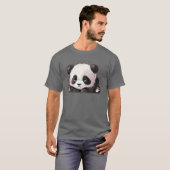 Mürrischer Panda T-Shirt (Vorne ganz)