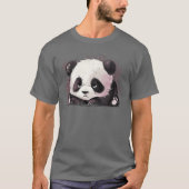 Mürrischer Panda T-Shirt (Vorderseite)