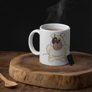 Mürrischer Pit Bull Becher Kaffeetasse