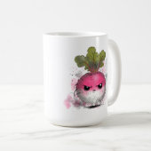 Mürrischer Rettich Kaffeetasse (VorderseiteRechts)