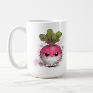 Mürrischer Rettich Kaffeetasse