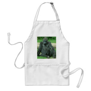 Mürrischer Tiefland-Gorilla Schürze
