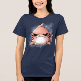 Mürrischer Tigershark Tri-Blend Shirt