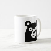 Mürrischer Waschbär-Kaffeebecher Kaffeetasse (VorderseiteRechts)