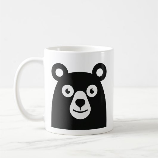 Mürrischer Waschbär-Kaffeebecher Kaffeetasse (Links)