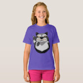 Mürrischer Waschbär T-Shirt (Vorne ganz)