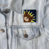 Mürrisches Bärn-Brüllen Button (Beispiel)