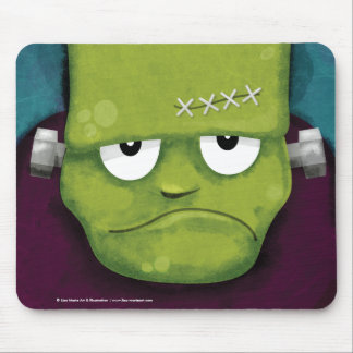 Mürrisches Frankenstein Halloween Mousepads