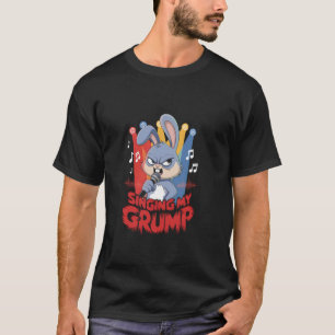 Mürrisches Kaninchen SINGT MEINE MÜRRISCHE Pop-Sta T-Shirt