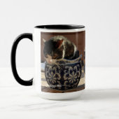 Mürrisches Katze ™ eingemachte Grumps-Tasse Tasse (Links)