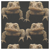 Mürrisches Kröten-Gewebe Stoff (Nahaufnahme)